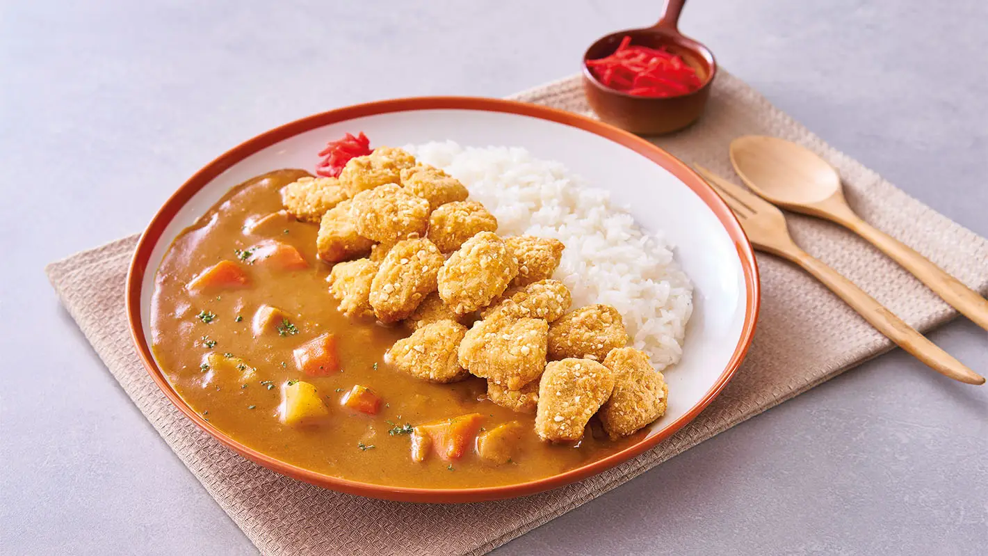 Popcorn Bites Japanese Curry