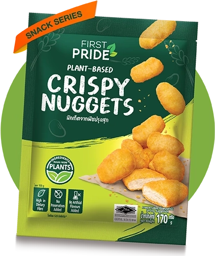 Plant-based chicken nuggets
